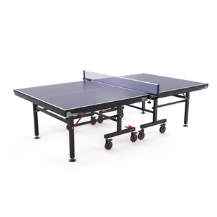 Stół do tenisa stołowego Pongori Club TTT 930 z homologacją ITTF i niebieskimi blatami - Tenis stołowy - miniaturka - grafika 1