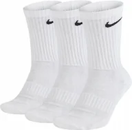 Skarpetki męskie - Skarpety Męskie Nike 3 Pary r. 42-46 Długie Sportowe Białe - miniaturka - grafika 1