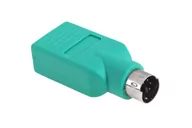 Adaptery i przejściówki - Adapter Przejściowka Złącze Usb na PS/2 Mysz - miniaturka - grafika 1