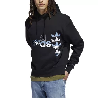 Bluzy sportowe męskie - adidas Originals Logo Play Hoodie > H31323 - Adidas - grafika 1