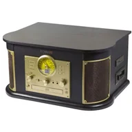 Inne akcesoria audio-wideo - Technaxx 4755 nostalgia Bluetooth blat Digitizer komputer wielofunkcyjny All-in-One TX-103 i płyt długogrających brązowy 4755 - miniaturka - grafika 1