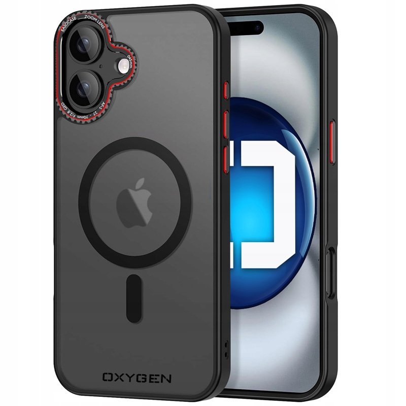 Etui na telefon pokrowiec case Oxygen mocny MAGSafe do Apple iPhone 16