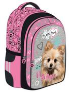Plecaki szkolne i tornistry - St. Majewski Plecak szkolny Pink Dog - My Little Friend - miniaturka - grafika 1