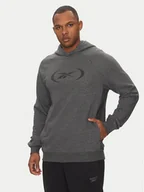 Bluzy męskie - Reebok Bluza 100214853 Szary Regular Fit - miniaturka - grafika 1