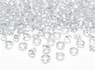 Dekoracje domu - Unbekannt Kamienie dekoracyjne-diamenty akryl dekoracyjny transparentny, 100 szt., 12 MM ADC12-099 - miniaturka - grafika 1