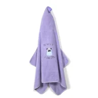Okrycia kąpielowe dla dzieci - LA MILLOU RĘCZNIK BAMBOO - M - PURPLE DOGGY UNICORN - miniaturka - grafika 1