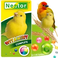 Karma dla ptaków - WITAMINY COMPLETE dla kanarka – Granulat witaminowy Nestor - miniaturka - grafika 1