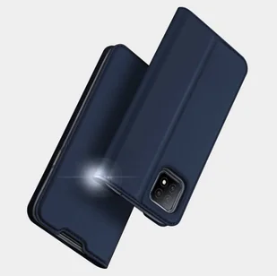 Dux Ducis Skin Pro kabura etui pokrowiec z klapką Oppo A73 5G / A53 5G niebieski - Etui i futerały do telefonów - miniaturka - grafika 14