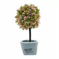 Sztuczne kwiaty - Sztuczne Drzewko Mini Bonsai Krzaczek 22Cm - miniaturka - grafika 1