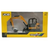 Samochody i pojazdy dla dzieci - Brittains, koparka JCB Midi Excavator 86C-1 - miniaturka - grafika 1