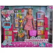 Lalki dla dziewczynek - SIMBA Lalka Steffi w Supermarkecie Sklep Zakupy - miniaturka - grafika 1