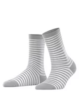 Skarpetki damskie - FALKE Skarpety Flash Rib bawełna rozmiar 35-42 damskie czarne białe wiele innych kolorów wzmocnione skarpety damskie ze wzorem przepuszczające powietrze paski i cienkie 1 para - miniaturka - grafika 1