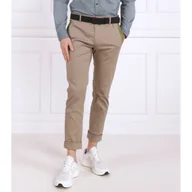 Spodnie męskie - BOSS GREEN Spodnie chino T_Rogan | Slim Fit - miniaturka - grafika 1