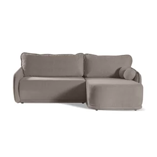 BETTSO Elegancki narożnik CLOUD do salonu Beżowy - Narożniki - miniaturka - grafika 1