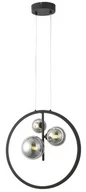 Lampy sufitowe - Omaha - lampa wisząca LED czarna 339503-30 - miniaturka - grafika 1