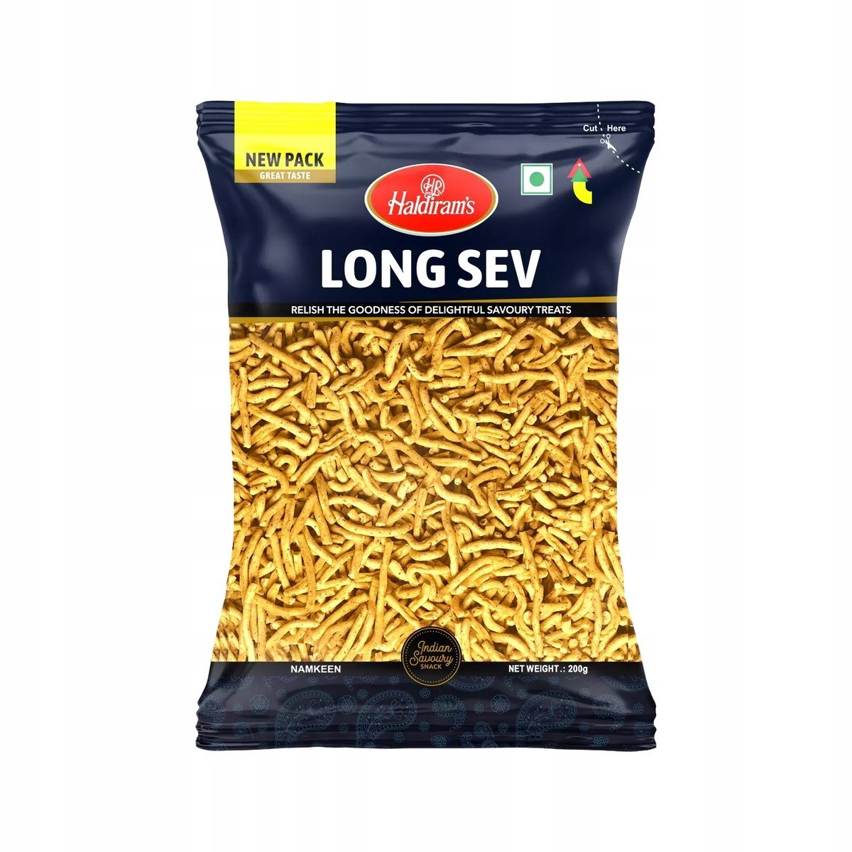 Indyjska przekąska Long Sev Haldirams 200g