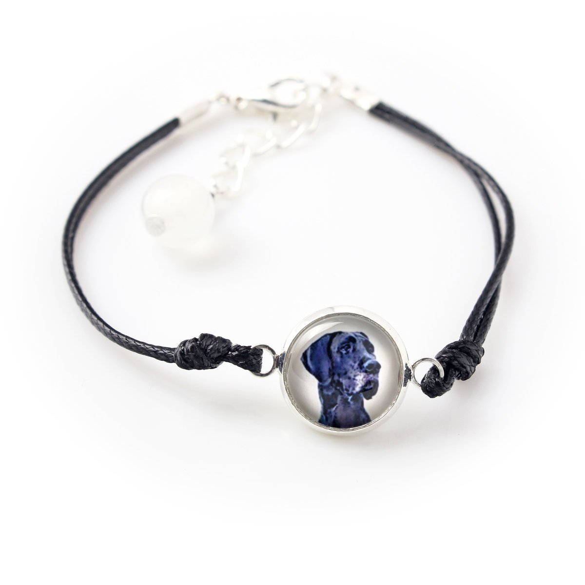 Dog niemiecki - bransoletka z twoim zdjęciem handmade, wyjątkowa biżuteria marki Art-Dog