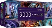 Puzzle - Puzzle 9000 Fantasy Creatures Anne Stokes TREFL - miniaturka - grafika 1