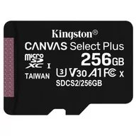 Karty pamięci - Kingston Canvas Select Plus 256GB (SDCS2/256GBSP) - miniaturka - grafika 1