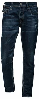 Spodnie męskie - True Religion Dżinsy "Marco" - Slim fit - w kolorze granatowym - grafika 1