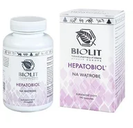 Suplementy naturalne - Ostropest plamisty i ekstrakt z młodych pędów zielonego owsa Hepatobiol 190 kapsułek Biolit - miniaturka - grafika 1