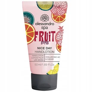 Alessandro Nice Day FRUIT BOMB krem intensywnie nawilżający do rąk 50 ml - Kremy i maski do rąk Alessandro Nice Day FRUIT BOMB krem intensywnie nawilżający do rąk 50 ml - Kremy i maski do rąk - miniaturka - grafika 1