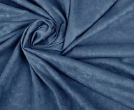 Pasmanteria - Mikrofaza Tkanina Obiciowa Zamsz Welur Materiał Niebieski Meble 0,5 Mb - miniaturka - grafika 1