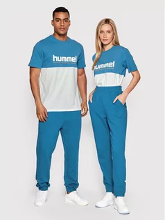 Koszulki i topy damskie - Hummel T-Shirt Unisex Legacy Manfred 213716 Niebieski Regular Fit - grafika 1