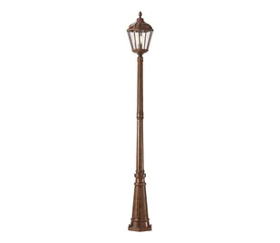 Redo 9662 - Lampa zewnętrzna ESSEN 1xE27/70W/230V 221,5 cm IP44 brązowa/patyna - Lampy ogrodowe - miniaturka - grafika 1