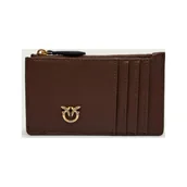 Etui na dokumenty i karty - Pinko Skórzane etui na karty AIRONE - miniaturka - grafika 1