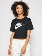 Koszulki i topy damskie - Nike T-Shirt Sportswear Essential BV6175 Czarny Loose Fit - miniaturka - grafika 1