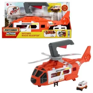 Matchbox Helikopter ratunkowy - Mattel - Samoloty i helikoptery - miniaturka - grafika 1