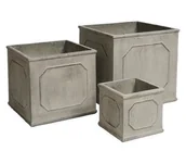 Donice - GRIGIO Donica kwadratowa, 50,5x50,5x50 cm - miniaturka - grafika 1