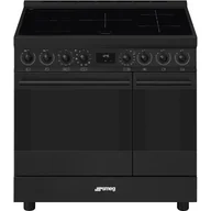 Kuchenki elektryczne - SMEG C92IPN2 Czarny - miniaturka - grafika 1