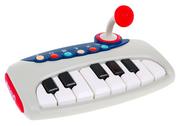 Instrumenty muzyczne dla dzieci - Interaktywny keyboard z mikrofonem dla dzieci 18m+ Zabawka muzyczna Pianinko + nauka gry - miniaturka - grafika 1