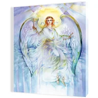 Ikony i obrazy sakralne - Obraz religijny na płótnie Anioł Stróż - miniaturka - grafika 1