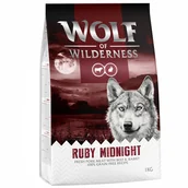 Sucha karma dla psów - Wolf of Wilderness Adult "Ruby Midnight", wołowina i królik - 5 x 1 kg - miniaturka - grafika 1