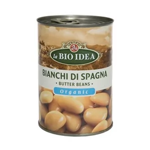 la BIO IDEA (makarony, strączkowe, inne) FASOLKA BIAŁA JAŚ (PUSZKA) BIO 400 g - Makaron - miniaturka - grafika 1