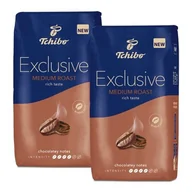 Kawa - Kawa ziarnista TCHIBO Exclusive Medium Roast Arabica 2 x 1 kg - miniaturka - grafika 1