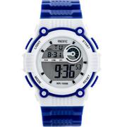 Zegarki dla dzieci - Pacific Zegarek PACIFIC sportowy LCD 203-L różowy - miniaturka - grafika 1