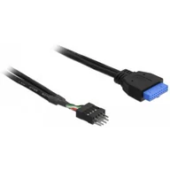 Kable komputerowe i do monitorów - Delock Kabel USB 3.0 płyta główna (F) > USB 2.0 płyta główna (M), 0.3 m 83095 - miniaturka - grafika 1