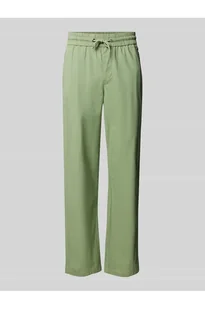 Spodnie lniane o kroju regular fit z tunelem model BAY - Blend - Spodnie męskie - miniaturka - grafika 1