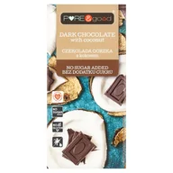 Czekolada - Pure and Good Czekolada Gorzka z Kokosem bez dodatku cukru bezglutenowa 75g - Pure and Good - miniaturka - grafika 1