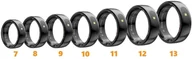 Smartband - Smart RING PRO czarny, pomiar stresu, t�tno, monitorowanie snu, roz. 13, Powerton - miniaturka - grafika 1