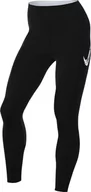 Spodnie rowerowe - Nike Spodnie damskie W Nk FST Sw Hbr Df Mr 7/8 Tgt Black/White, FN3268-010, L - miniaturka - grafika 1