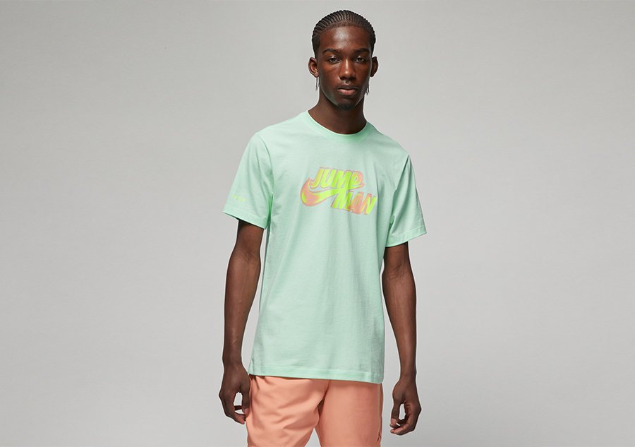 Nike Air Jordan Jumpman Graphic Tee Mint Foam