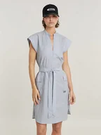 Sukienki - G-Star Sukienka w kolorze błękitnym - miniaturka - grafika 1