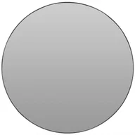 Lustra - Okrągłe lustro wiszące 75 cm nowoczesne z wąską czarną ramą dekoracyjną - miniaturka - grafika 1