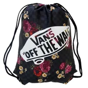 Plecaki worki - Vans, Worek szkolny, Kwiaty, czarny, 11L - miniaturka - grafika 1