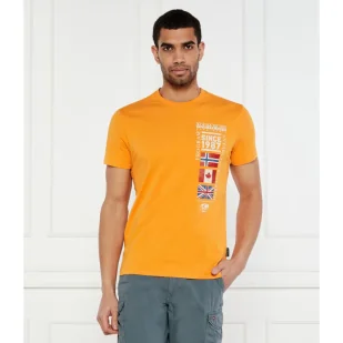 Napapijri T-shirt S-TURIN Regular Fit - Koszulki męskie - miniaturka - grafika 1